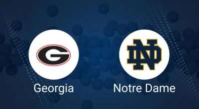 How to Watch Georgia vs. Notre Dame on TV or Live Stream - December 3