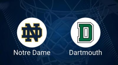 How to Watch Notre Dame vs. Dartmouth on TV or Live Stream - December 11