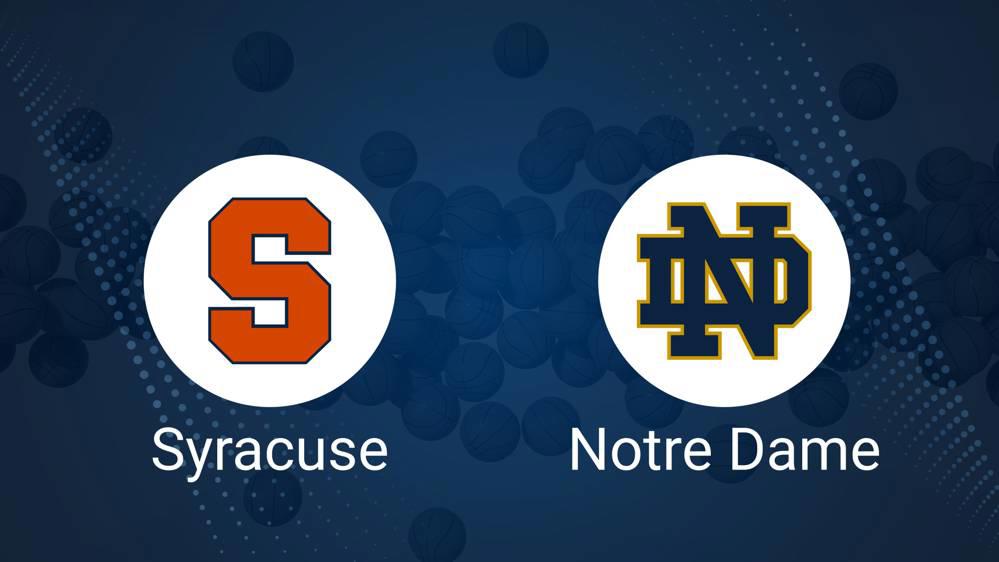 How to Watch Syracuse vs. Notre Dame Women's Basketball on TV or Live Stream - December 8