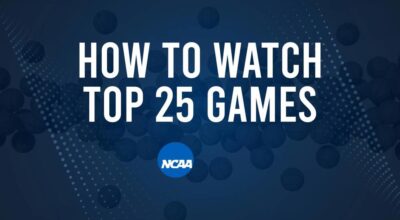 How to Watch Top 25 College Basketball Games - Tuesday, December 3