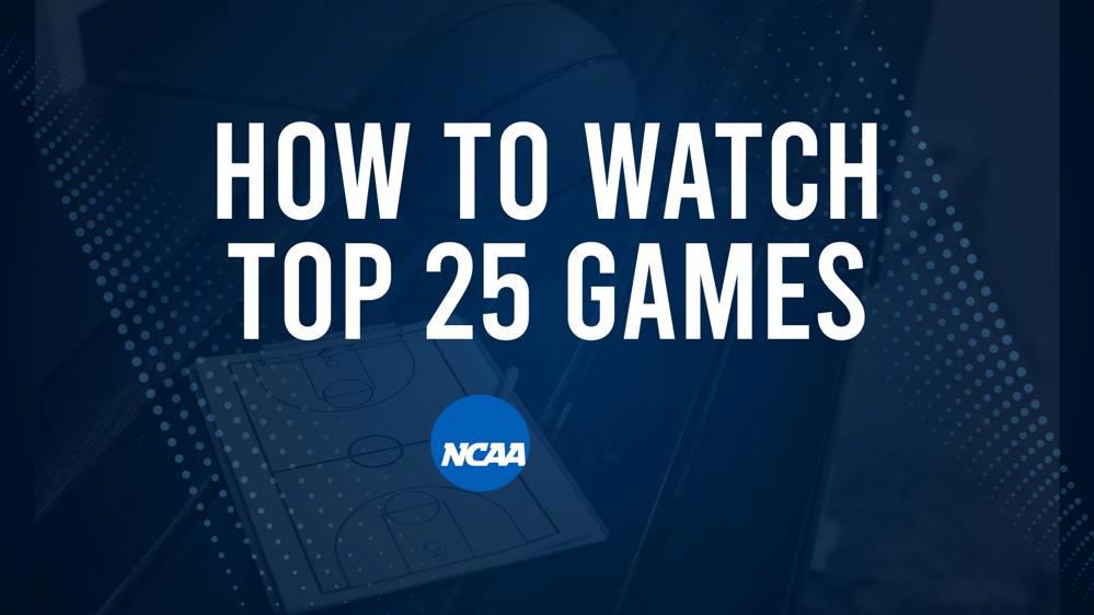 How to Watch Top 25 Women's College Basketball Games - Tuesday, December 3