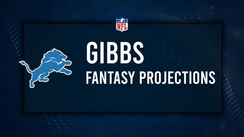 Jahmyr Gibbs Fantasy Projections: Week 15 vs. the Bills