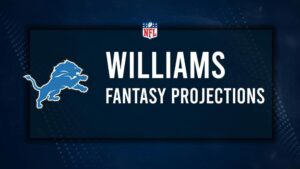 Jameson Williams Fantasy Projections: Week 16 vs. the Bears