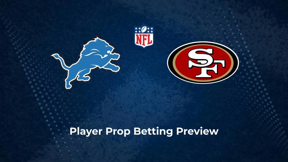 Lions vs. 49ers Player Props & Odds – Week 17