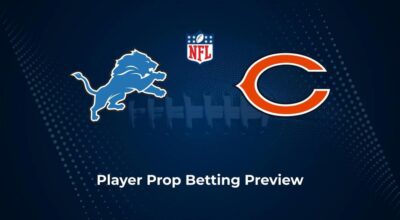 Lions vs. Bears Player Props & Odds – Week 16