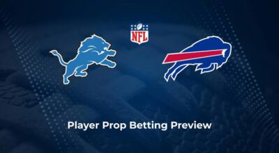 Lions vs. Bills Player Props & Odds – Week 15