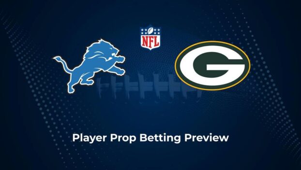 Lions vs. Packers Player Props & Odds – Week 14