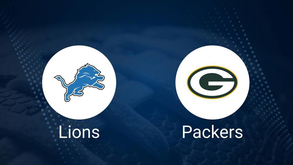 Lions vs. Packers Predictions & Picks: Odds, Moneyline, Spread - Thursday Night Football Week 14