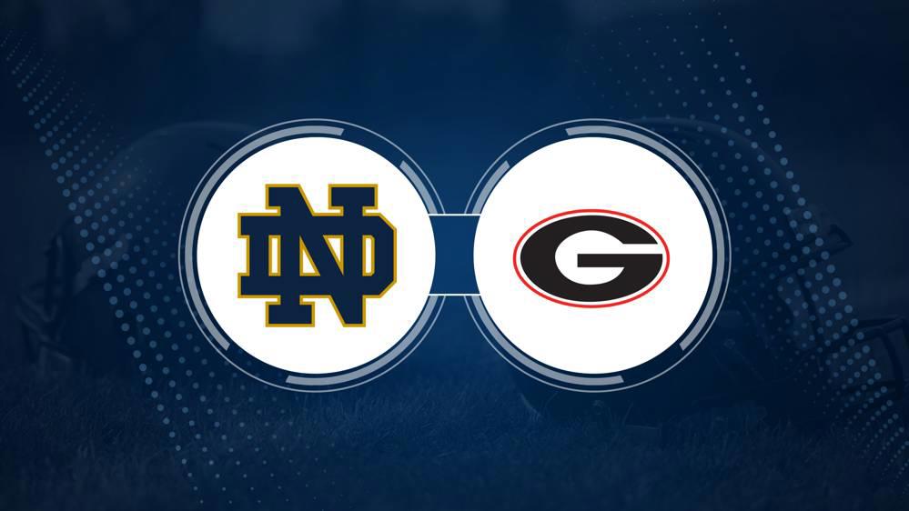 Notre Dame vs. Georgia: Odds, spread, and over/under | Sugar Bowl - Quarterfinal