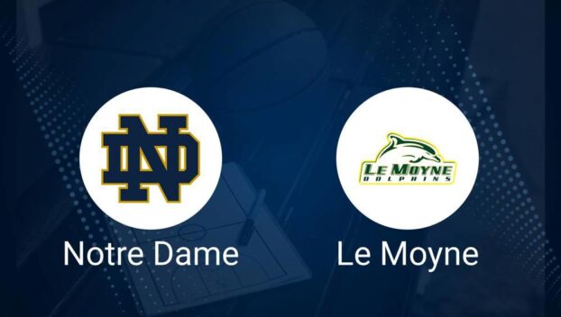 Notre Dame vs. Le Moyne Basketball Tickets - Sunday, December 22