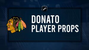 Ryan Donato Player Prop Bets for the Blackhawks vs. Devils Game - December 14