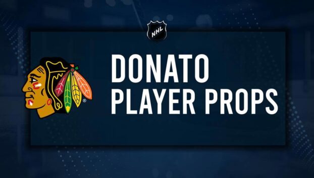 Ryan Donato Player Prop Bets for the Blackhawks vs. Devils Game - December 14