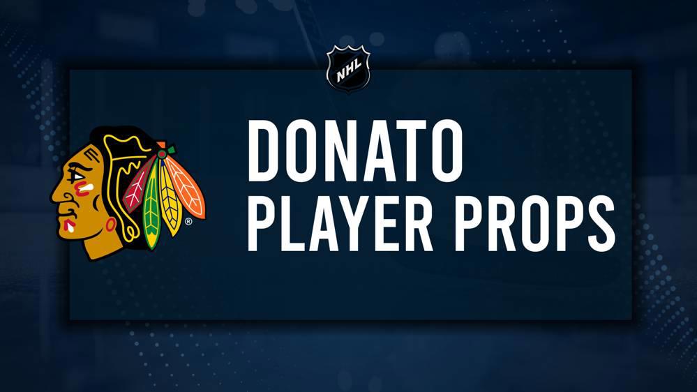 Ryan Donato Player Prop Bets for the Blackhawks vs. Devils Game - December 14