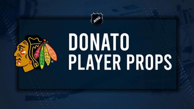 Ryan Donato Player Prop Bets for the Blackhawks vs. Jets Game - December 7