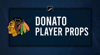 Ryan Donato Player Prop Bets for the Blackhawks vs. Kraken Game - December 19