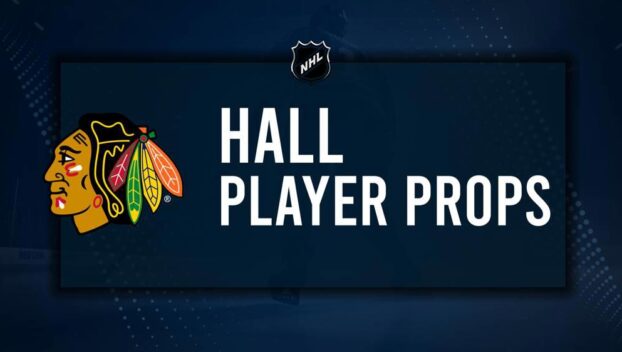 Taylor Hall Player Prop Bets for the Blackhawks vs. Rangers Game - December 9