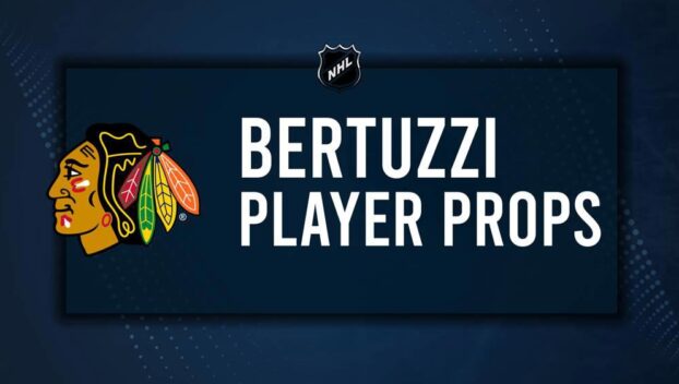 Tyler Bertuzzi Player Prop Bets for the Blackhawks vs. Devils Game - December 14