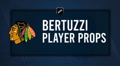 Tyler Bertuzzi Player Prop Bets for the Blackhawks vs. Kraken Game - December 19