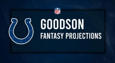 Tyler Goodson Fantasy Projections: Week 16 vs. the Titans