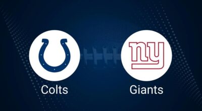 Where to Watch Colts vs. Giants on TV or Streaming Live - Dec. 29