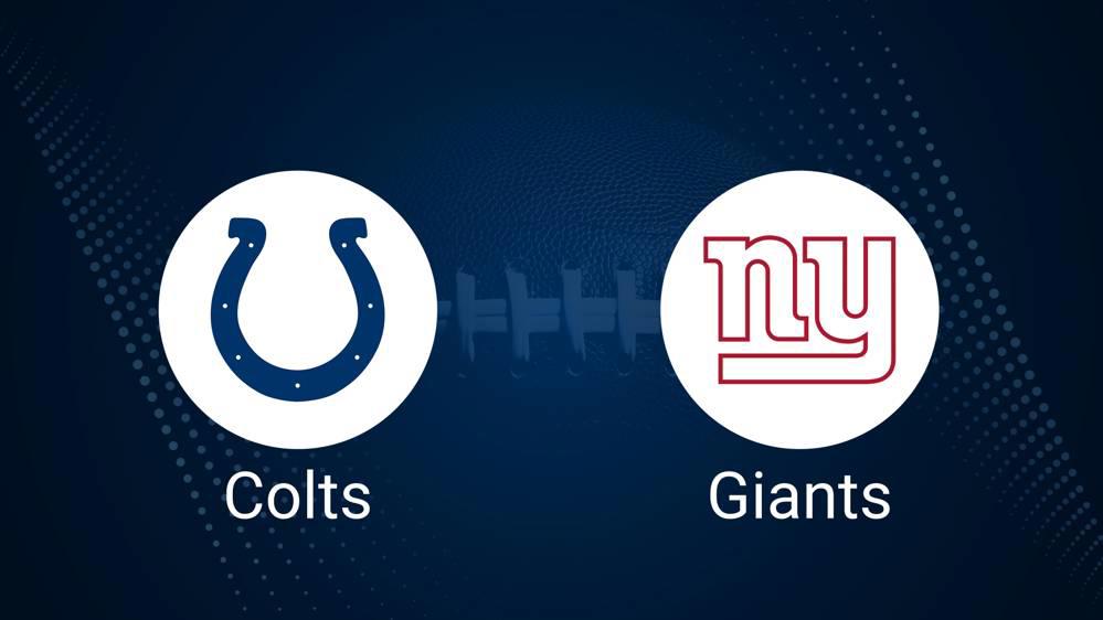 Where to Watch Colts vs. Giants on TV or Streaming Live - Dec. 29