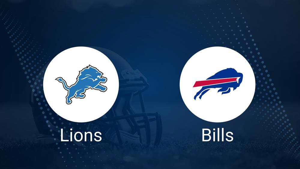 Where to Watch Lions vs. Bills on TV or Streaming Live - Dec. 15