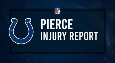 Will Alec Pierce Play in Week 16? NFL Injury Status, News & Updates