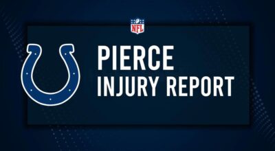 Will Alec Pierce Play in Week 17? NFL Injury Status, News & Updates