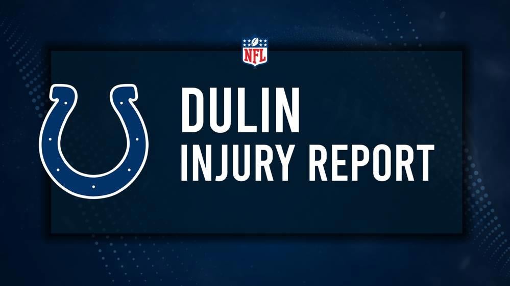 Will Ashton Dulin Play in Week 15? NFL Injury Status, News & Updates