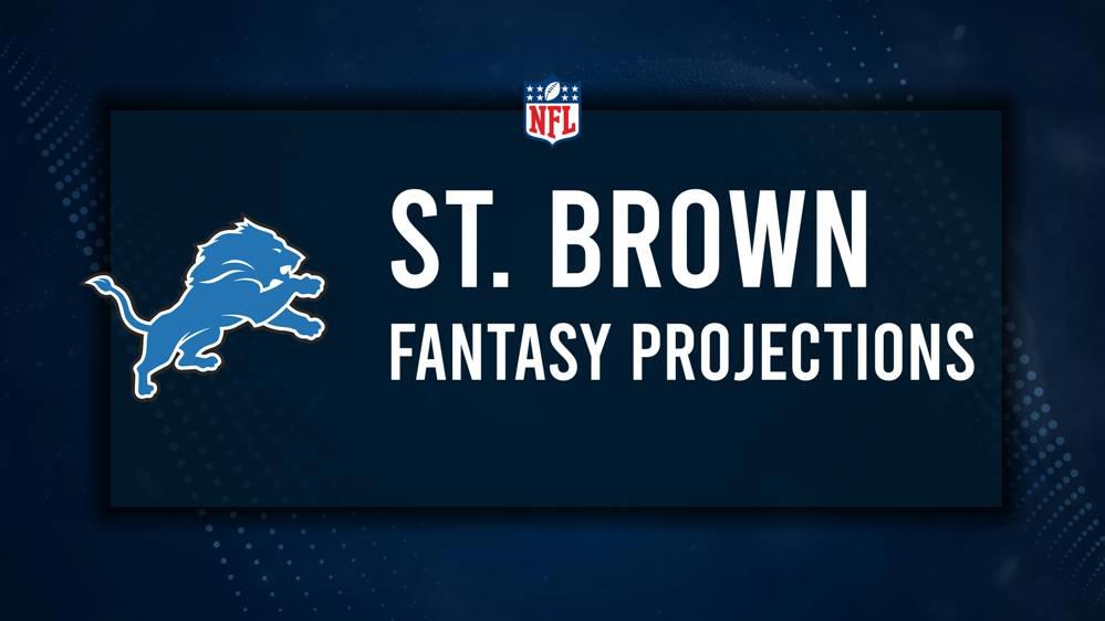 Amon-Ra St. Brown Fantasy Projections: Week 18 vs. the Vikings