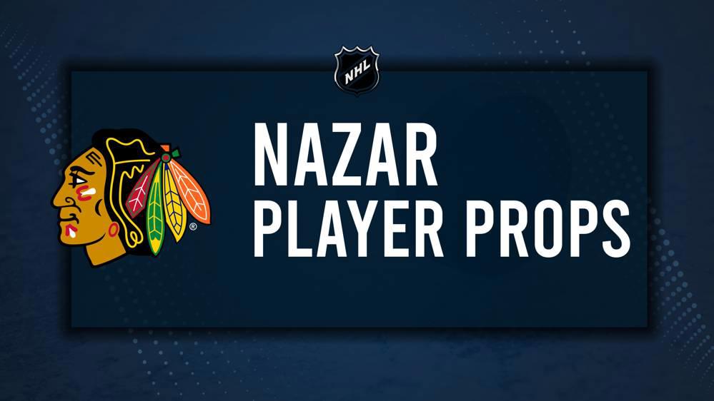 Frank Nazar Player Prop Bets for the Blackhawks vs. Wild Game - January 26