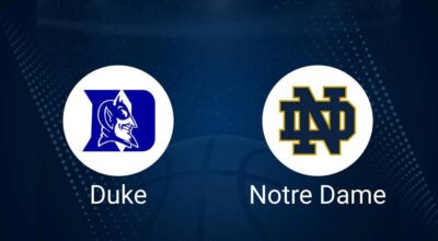 How to Watch Duke vs. Notre Dame on TV or Live Stream - January 11