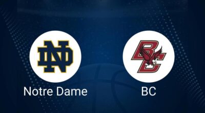 How to Watch Notre Dame vs. Boston College on TV or Live Stream - January 13