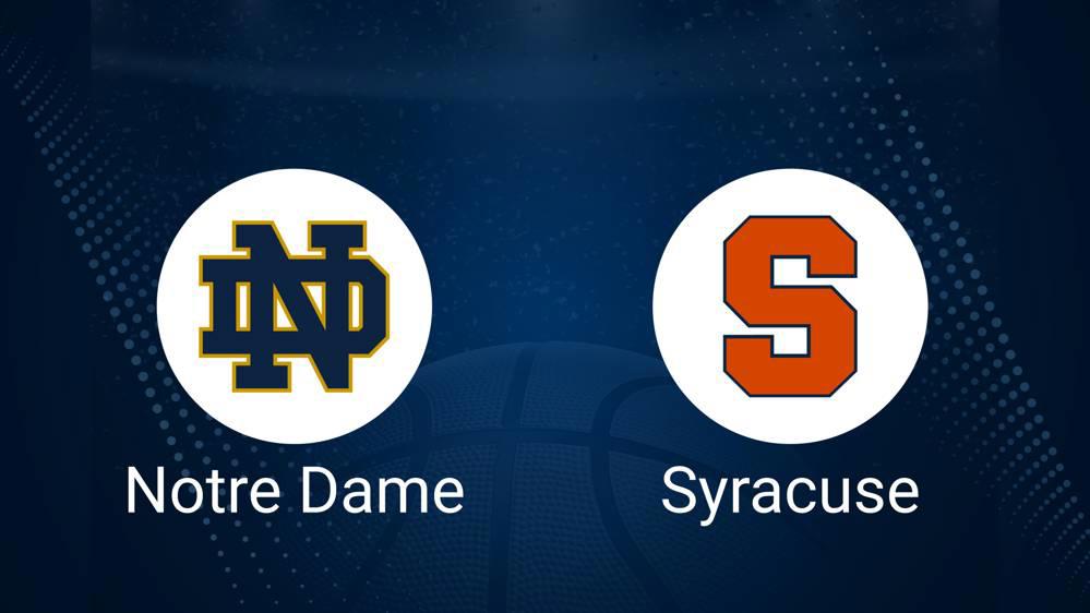 How to Watch Notre Dame vs. Syracuse on TV or Live Stream - January 18