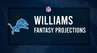 Jameson Williams Fantasy Projections: Week 18 vs. the Vikings