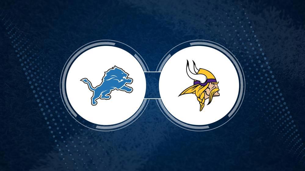 Lions vs. Vikings Same Game Parlay Picks – NFL Week 18