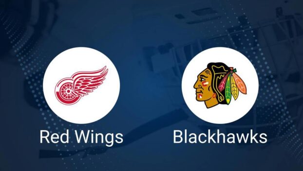 Red Wings vs. Blackhawks Injury Report Today - January 10