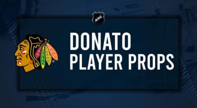 Ryan Donato Player Prop Bets for the Blackhawks vs. Flames Game - January 13