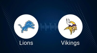 Where to Watch Lions vs. Vikings on TV or Streaming Live - Jan. 5