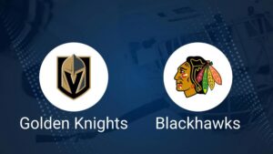 Where to Watch Vegas Golden Knights vs. Chicago Blackhawks on TV or Streaming Live - January 18